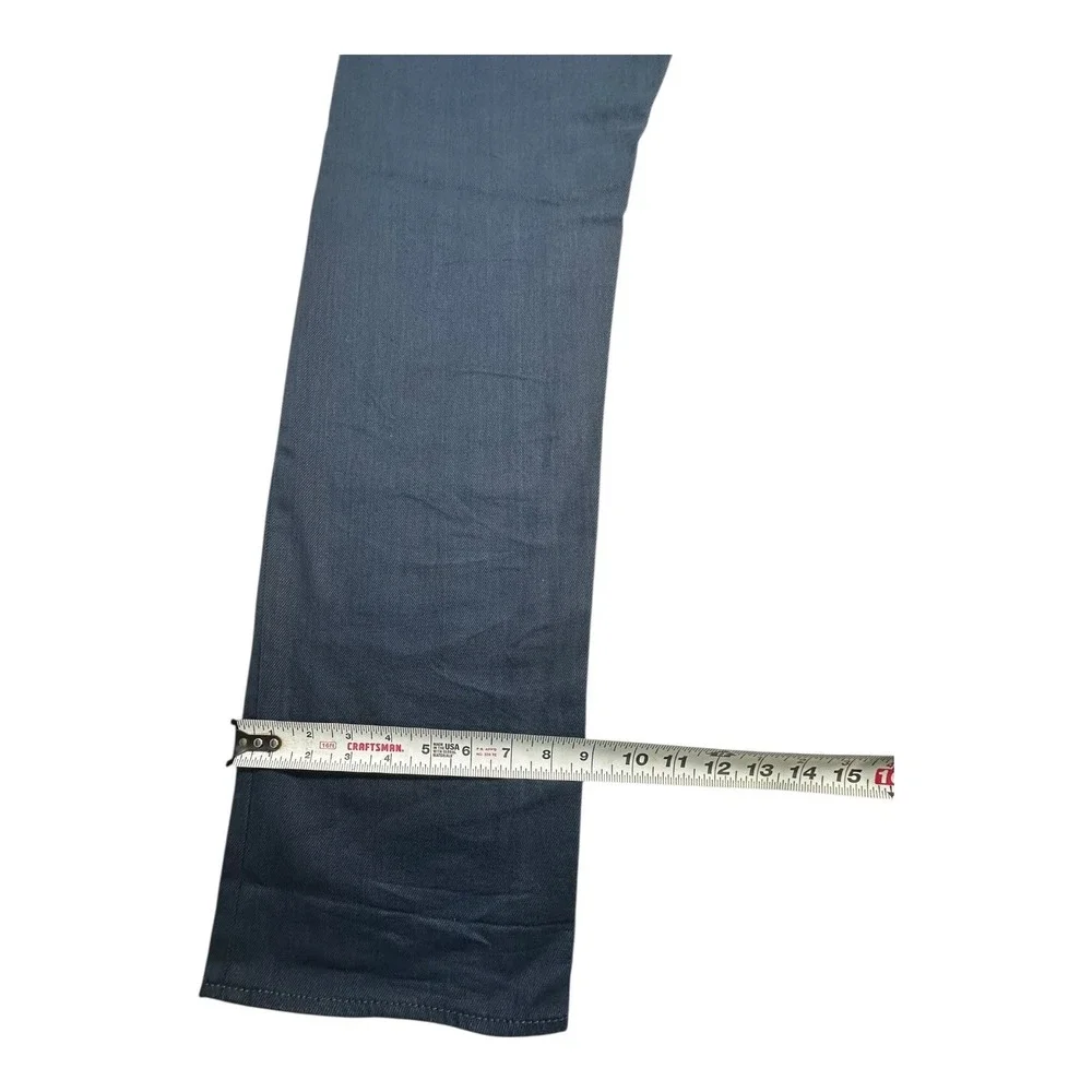 Levi Strauss Co 501 Mens W36 L34 Dark Wash Straight Fit Button Fly Jeans